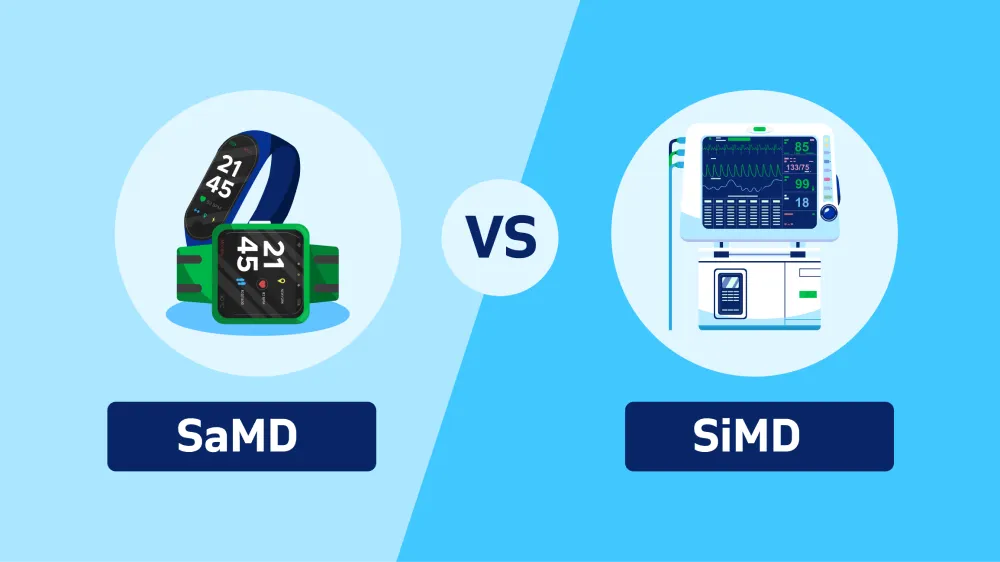 Differences between SaMD and SiMD